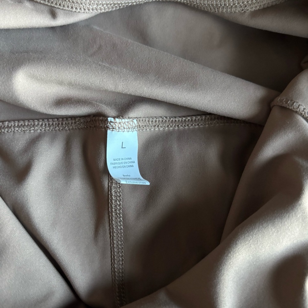 Brown Body Suit Skort Dress - Picture 3 of 3